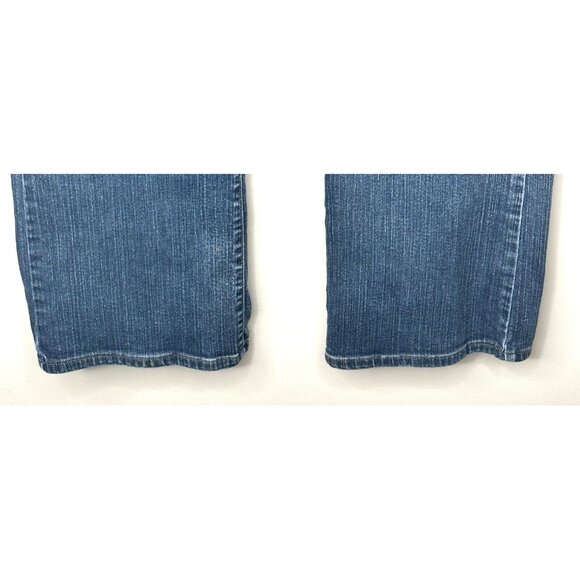 NYDJ Womens Jeans NOT YOUR DAUGHTER'S Denim Straight Designer Blue Size 12 - Picture 6 of 14